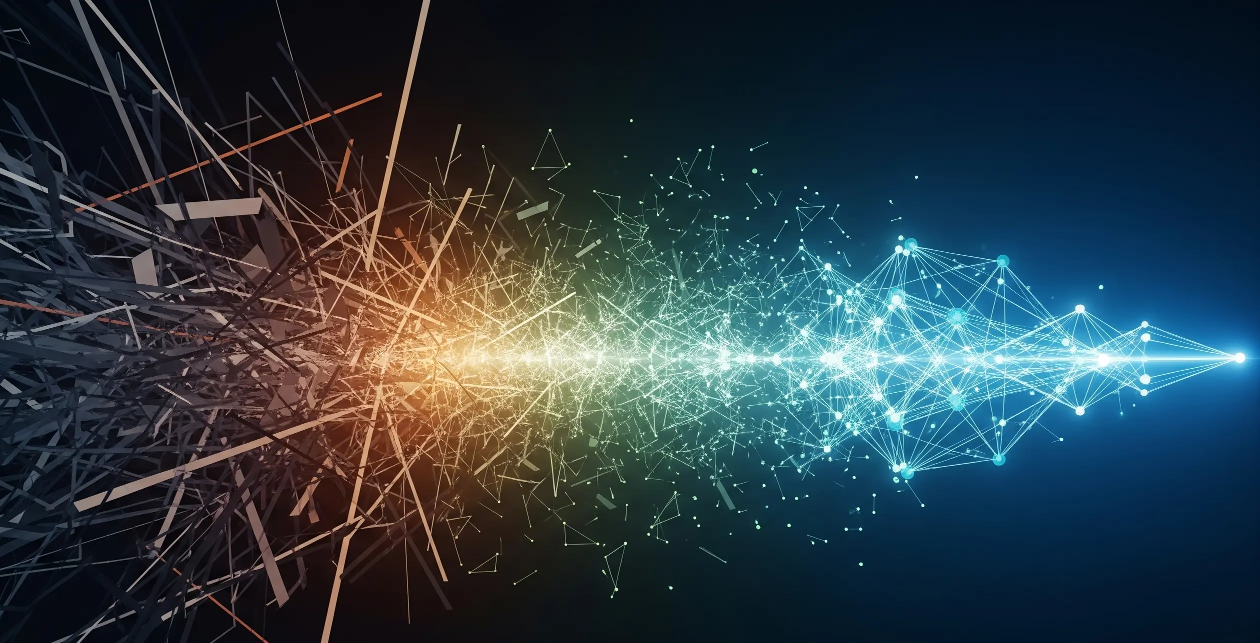 Visualization of automated monitoring across multiple ad dashboards converging into a single AI root cause analysis workflow